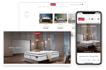 1001click portfolio project ผลงาน website