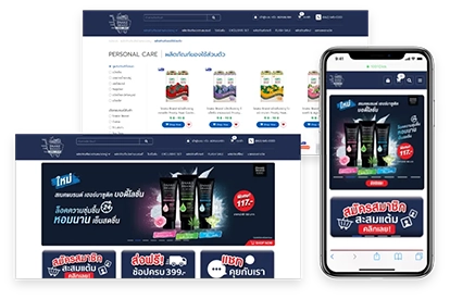 1001click portfolio project ผลงาน website