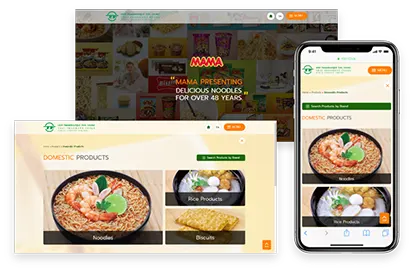 1001click portfolio project ผลงาน website