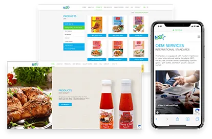 1001click portfolio project ผลงาน website