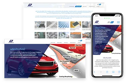 1001click portfolio project ผลงาน website